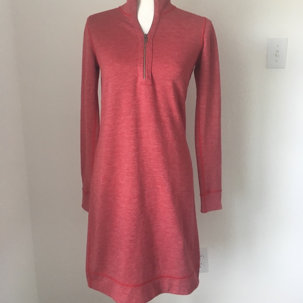 Red Tommy Bahama Long sleeve Dress.